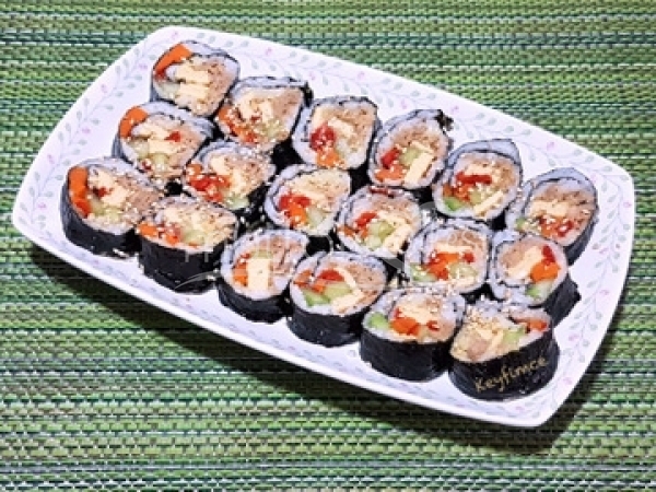 TON BALIKLI KİMBAP -참치 김밥
